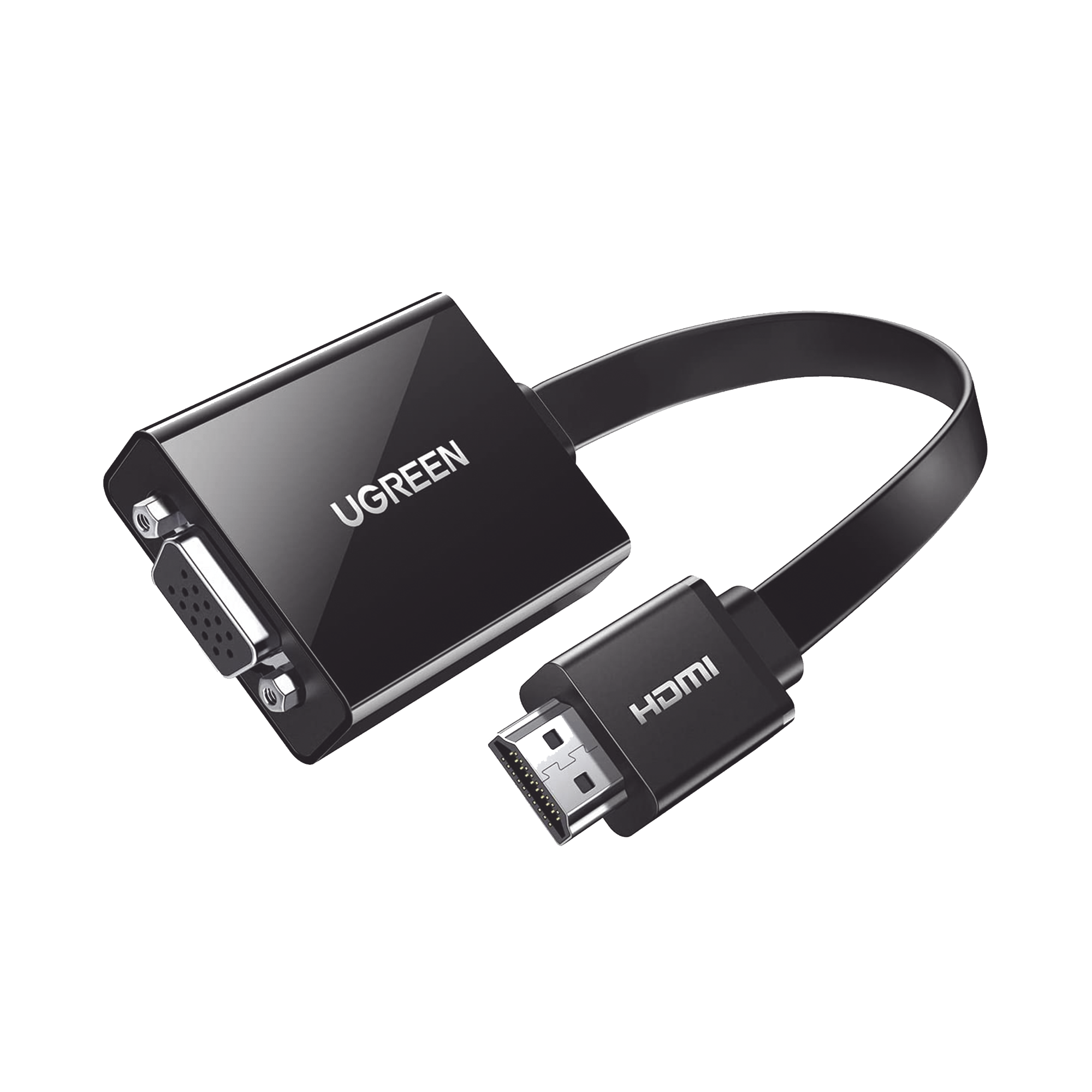 Adaptador HDMI a VGA / Resolución 1080P / Audio 3.5mm / Con Puerto Micro USB para Alimentación / Plug & Play / No Requiere Controlador / ABS / Flexible y Duradero Adaptador HDMI a VGA / Resolución 1080P / Audio 3.5mm / Con Puerto Micro USB para Alimentación / Plug & Play / No Requiere Controlador / ABS / Flexible y Duradero